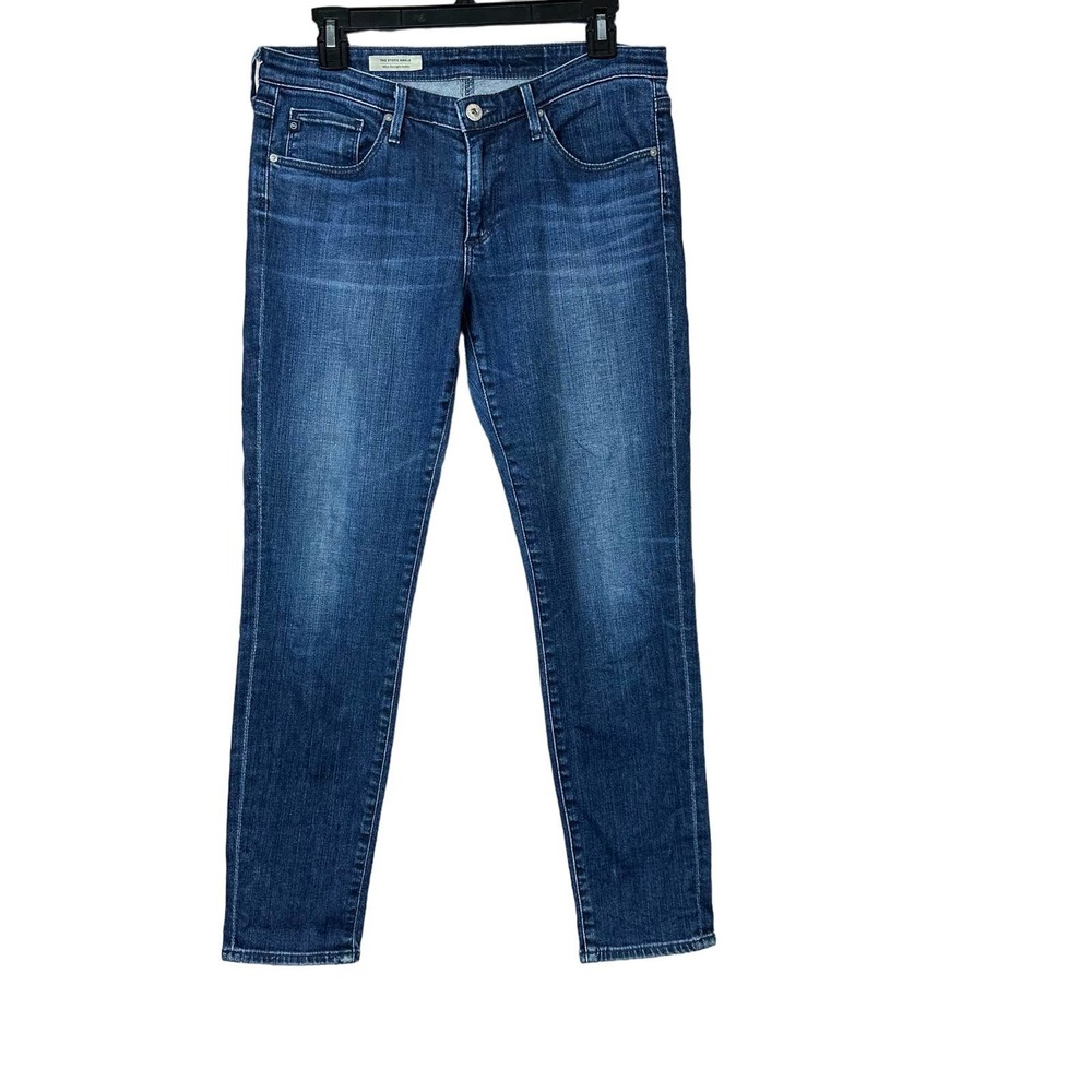 Adriano Goldschmied Ag The Stevie Slim Straight Ankle Jeans Women Sz 29